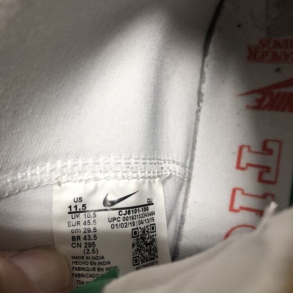 Nike Blazer Mid x Stranger Things Shoes Mens 11.5 Hawkins High Top Sneakers - Picture 13 of 13